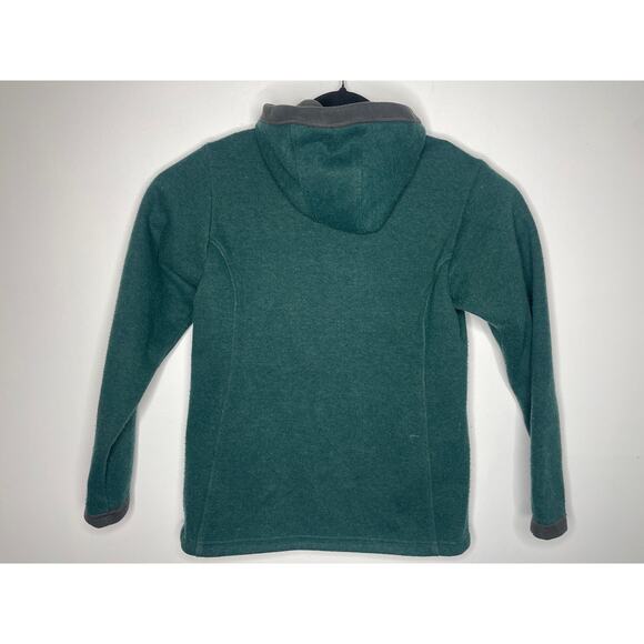 Eastern Mountain Sports EMS Full Zip Sweater Jacket Active Green Size Medium - Picture 3 of 9